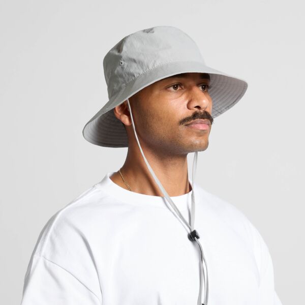 AS Colour - Nylon Wide Brim Bucket Hat Thumbnail